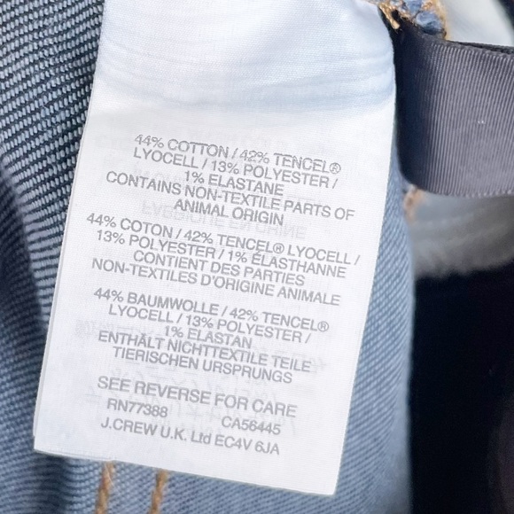 Madewell 9" High-Rise Skinny Jeans in Larkspur Dark Wash Denim F8990 Size 24 - Picture 8 of 13